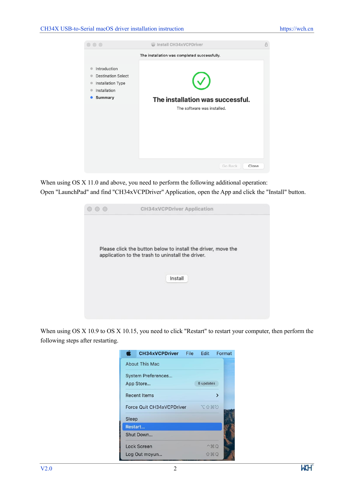 第 2 页:macOS 11+ 的额外安装步骤